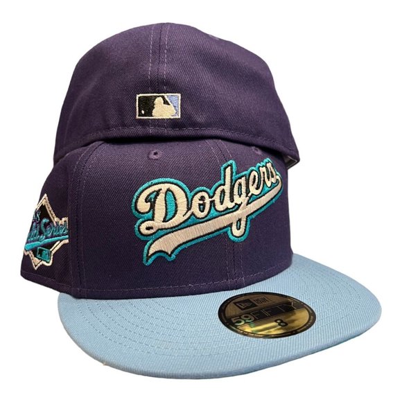 New Era Los Angeles Dodgers 59FIFTY Fitted Hat 1988 World Series Patch - Picture 10 of 10